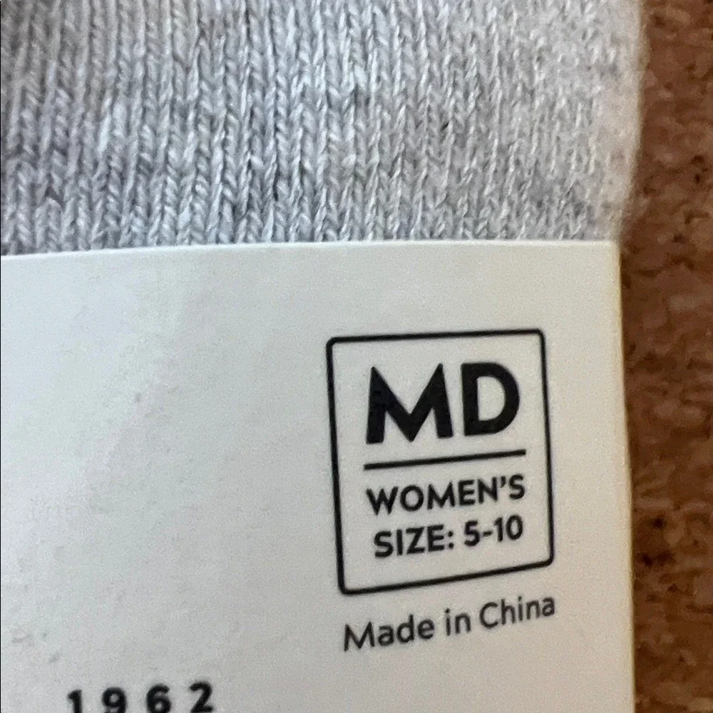 Alpine Design Womens 4 Pack Quarter Crew Hiking Socks Blue White Pink MD 5-10